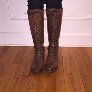 Frye boots, brown leather, 81/2
